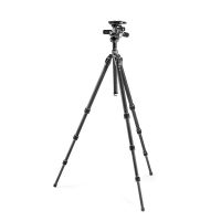 捷信 GITZO GK2542-F3W 新登山者2號(hào)4節(jié)碳纖維三腳架液壓三維云臺(tái)套裝