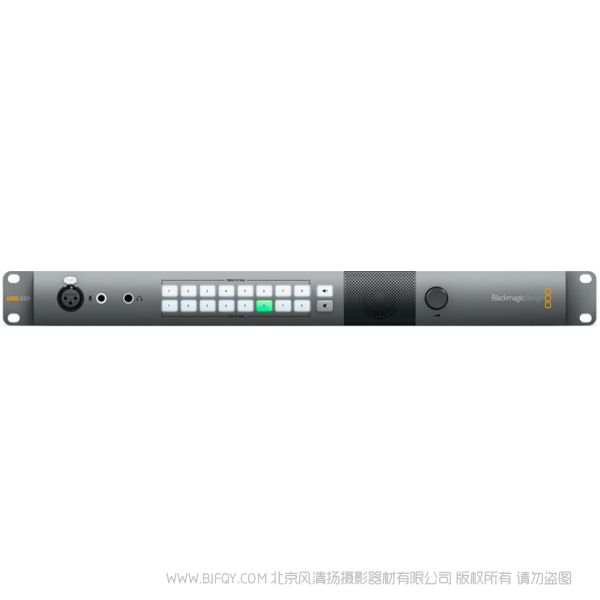 BMD ATEM Talkback Converter 4K 15、16號(hào)內(nèi)嵌音頻通道來(lái)實(shí)現(xiàn)多達(dá)8臺(tái)攝影機(jī)SDI對(duì)講功能