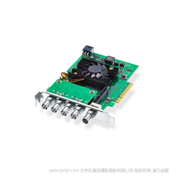 BMD DeckLink 8K Pro 一款高端數(shù)字電影級采集卡,可處理SD、HD、Ultra HD、4K及8K在內的所有幀尺寸 四個12G SDI