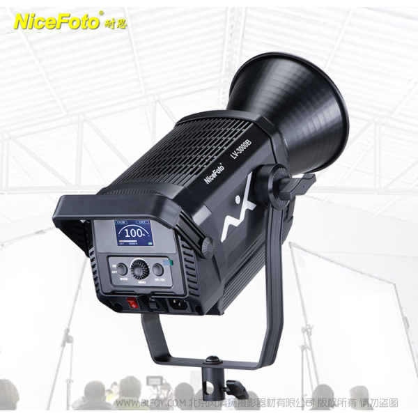 NiceFoto 耐思 LV-3000B 納米熱管+靜音風(fēng)扇 強(qiáng)散熱 3000W