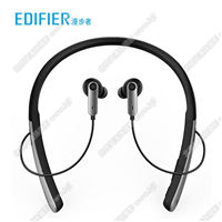 Edifier/漫步者 W330NB主動降噪藍(lán)牙耳機(jī)入耳式雙耳掛脖式無線運(yùn)